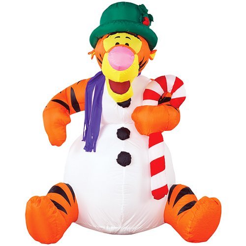 SInflatable Christmas Lawn Decoration - 4 Feet Holiday Tigger